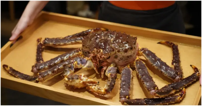 橘色涮涮屋台中館搶先看！奢華獨棟門市營業至凌晨2點半，活體帝王蟹必吃。