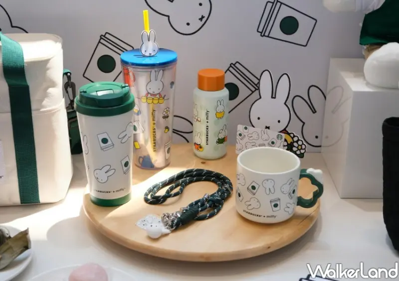 ▲星巴克miffy聯名推共推出10款 / WalkerLand窩客島 鄭雅之 拍攝