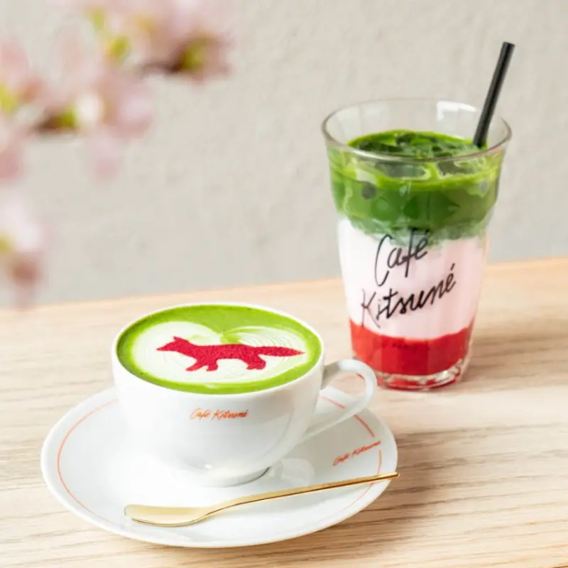 ▲將日式抹茶與新鮮草莓的完美結合。