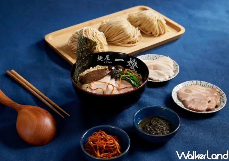 ▲統一時代店獨家限定「松露椎茸雞白湯拉麵」 / 麵屋一燈 提供、WalkerLand窩客島整理