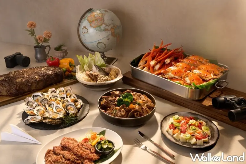 ▲MJ Kitchen自即日起至5月4日止全面升級母親節下午茶吃到飽時段菜色，不只菜色更豐富，還加碼推出嘗鮮價每人800元 / 台北國泰萬怡酒店提供、WalkerLand窩客島整理