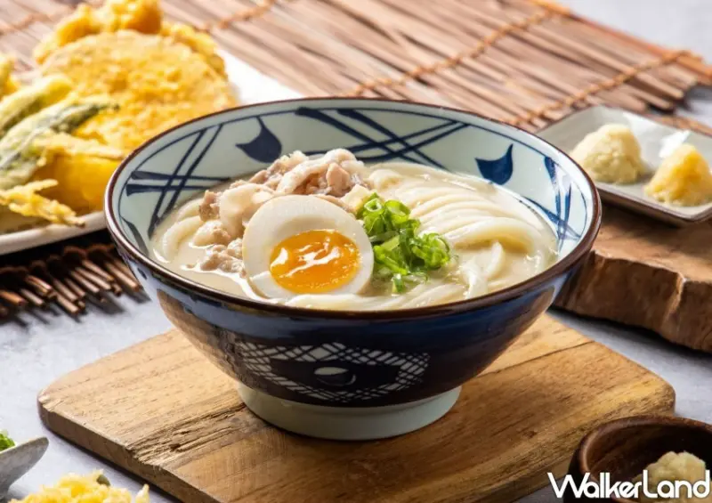 ▲丸亀製麵 豚骨烏龍麵買一送一兩天快閃 / 丸亀製麵 提供、WalkerLand窩客島整理