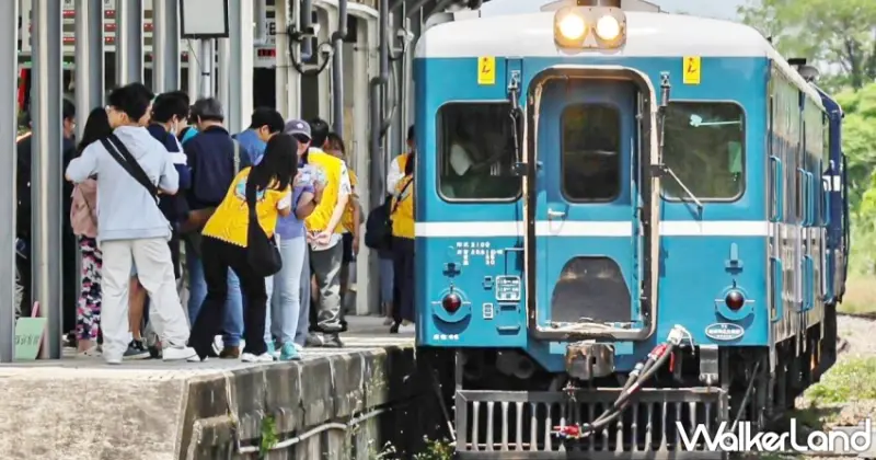 藍寶寶郵輪列車再現！鐵道迷朝聖列車 DR2400慢遊新竹文化風景。