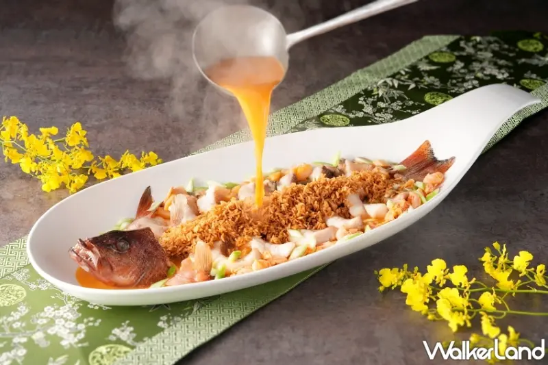 辰園春季限定粵菜開吃 黃金燒鵝四吃太奢華！鵝肉控一定不能錯過的燒鵝。