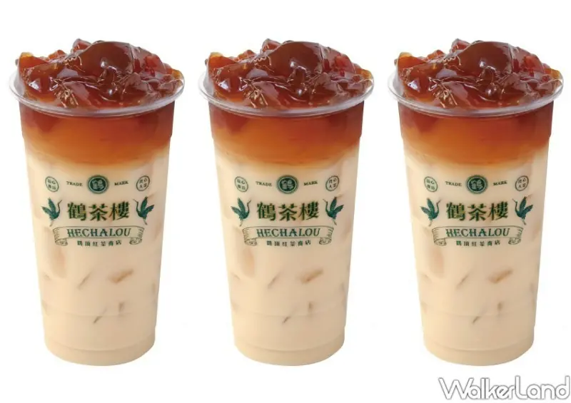 ▲鶴茶樓推出「團主專屬優惠」，使用你訂揪團訂單滿200元送純茶兌換券 / 鶴茶樓 提供、WalkerLand窩客島整理​​​​​​​