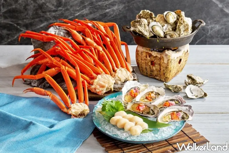 敘日全日餐廳5月繳稅優惠！出示單據現折300元吃到飽，省錢吃生蠔干貝。