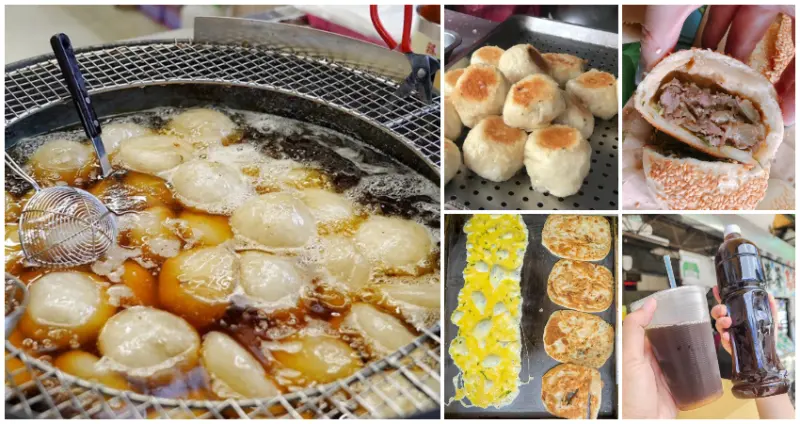 ▲三重銅板美食7選推薦！三和夜市必吃肉圓、7元超人氣水煎包，三重人狂推小吃銅板價開吃 / WalkerLand窩客島整理