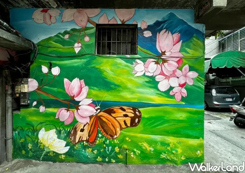 ▲新北彩繪巷成為地方故事與社區感情的延伸 /新北水利局 提供、WalkerLand窩客島整理