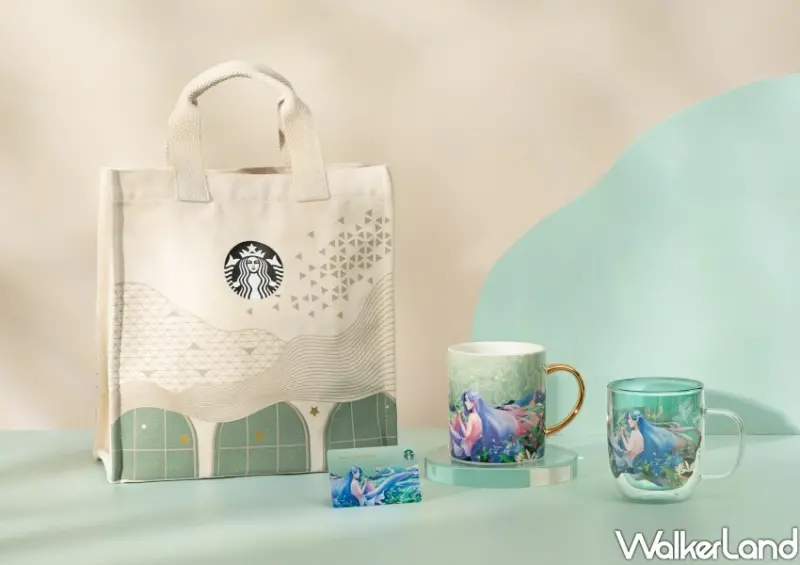 ▲星巴克康橋門市週年也推出以「晨曦女神」為靈感的特色商品  / 星巴克 提供、WalkerLand窩客島整理