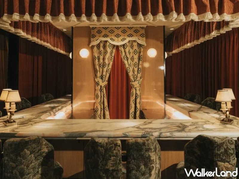 ▲而最具話題性的亮點空間，莫過於隱身店鋪深處、如劇場後台般的「Speakeasy甜點師料理劇場區」 / SEASON Artisan Pâtissier 劇場式甜點沙龍概念店提供、WalkerLand窩客島整理