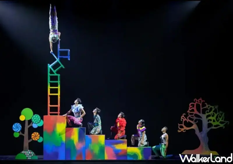 ▲新北美術館馬戲表演「潘朵拉的盒子」/ 新北市文化局 提供、WalkerLand窩客島整理