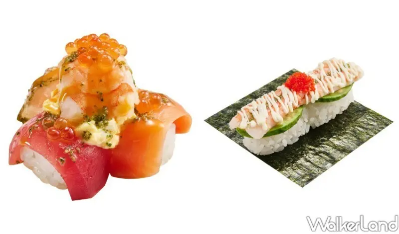 ▲壽司郎排球少年聯名餐點送限量特典 /壽司郎 提供、WalkerLand窩客島整理