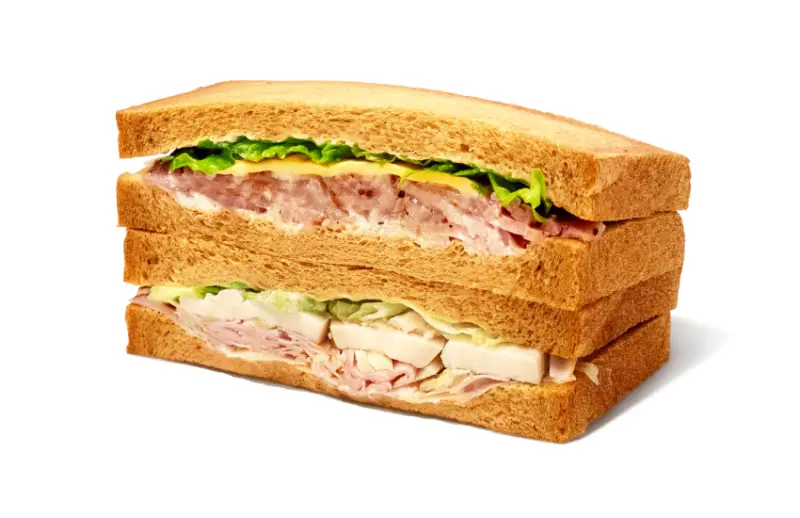 ▲使用香料風味的帕斯特拉米豬肉後腿肉製成。