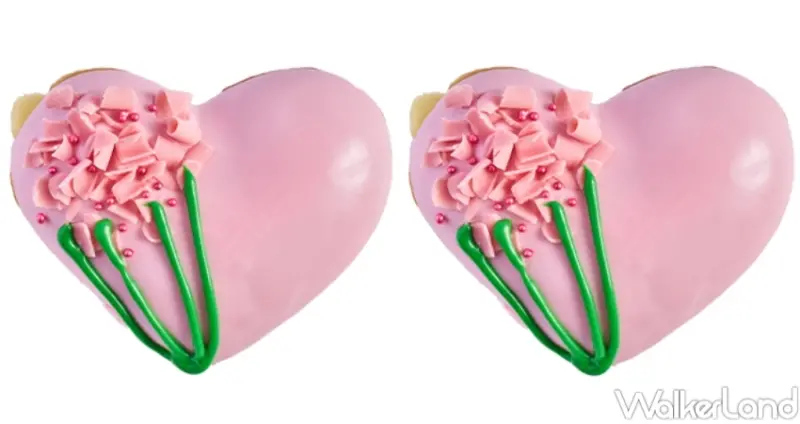 ▲Krispy Kreme2025母親節推出限定愛心甜甜圈「花漾媽媽」 / Krispy Kreme提供、WalkerLand窩客島整理