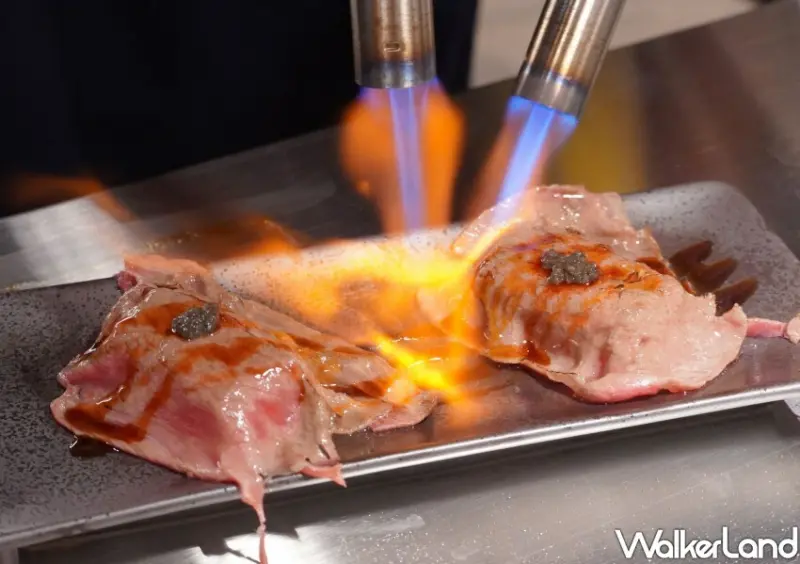 ▲涮樂和牛提供頂級原肉切片、近70種豐盛自助吧、炙燒和牛壽司/ 涮樂和牛 提供、WalkerLand窩客島整理