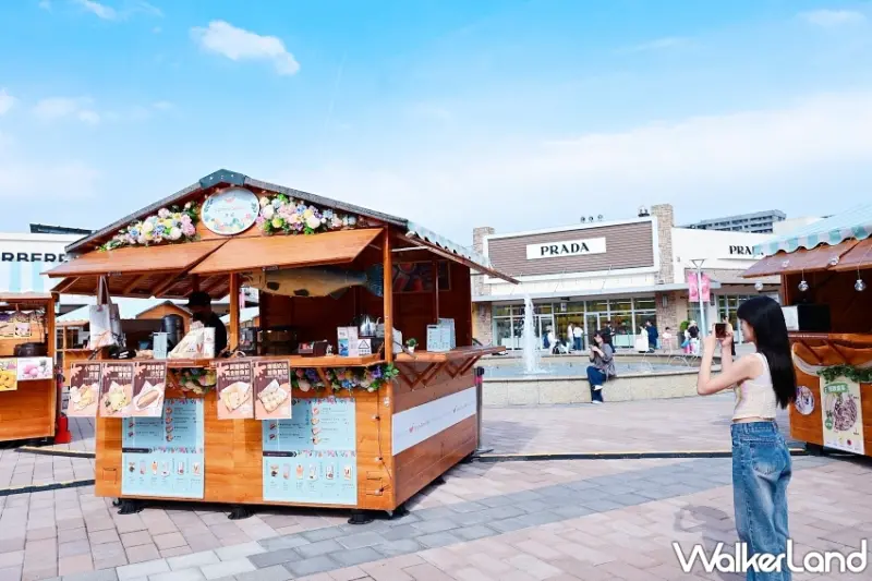華泰名品城春日花園開展！巨型甜點拍照裝置 美食市集 精品折扣一次逛足。