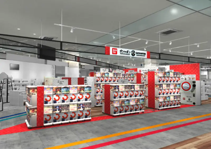 名古屋扭蛋天堂！萬代大型扭蛋專賣店 超過千台扭蛋機，最新款扭蛋一次看。