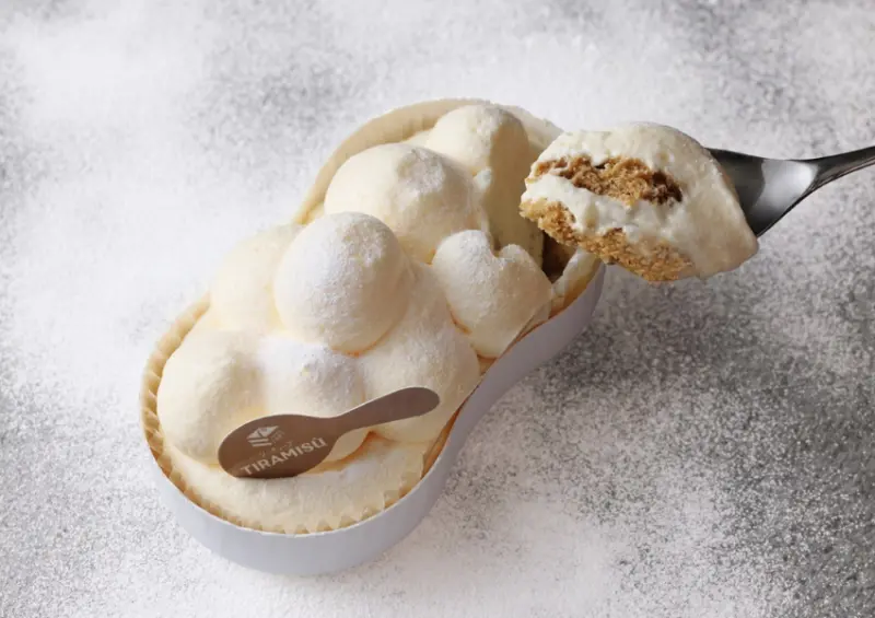 ▲東京車站伴手禮「C3 TIRAMISÙ」推薦商品：白色提拉米蘇拿鐵 1,296円 / C3 TIRAMISÙ 提供、WalkerLand窩客島整理