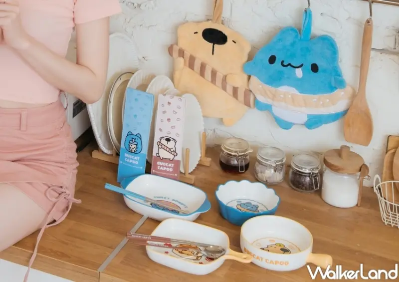 ▲7-11咖波聯名新品，超過60款居家、外出、餐桌、3C四大系列周邊小物 / 7-11提供、WalkerLand窩客島整理​​​​​​​