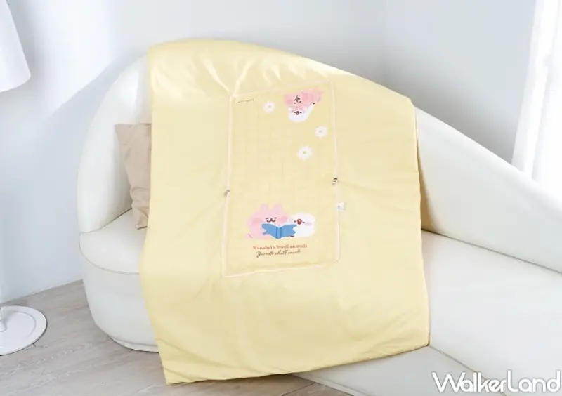 ▲統一時代百貨母親節推出4波卡娜赫拉的小動物卡友禮，母親節必搶兩用抱枕毯 / 統一時代百貨提供、WalkerLand窩客島整理