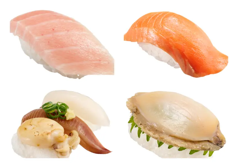 日本壽司郎 x 森半抹茶甜點！抹茶糰子、抹茶卡達拉娜必吃，鮭魚壽司19元起。