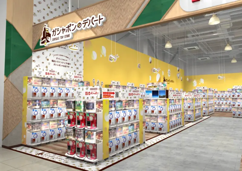 名古屋扭蛋天堂！萬代大型扭蛋專賣店 超過千台扭蛋機，最新款扭蛋一次看。