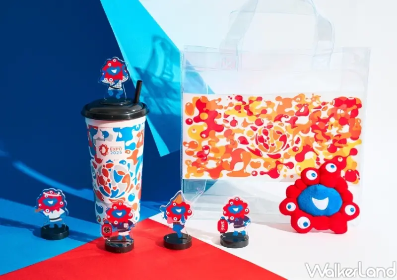▲大阪關西世博周邊3款脈脈周邊 威秀影城開賣，大阪世博吉祥物脈脈必買 / 威秀影城提供、WalkerLand窩客島整理