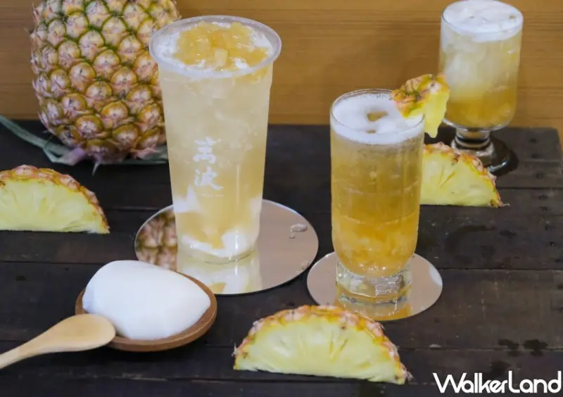 ▲萬波金鑽鳳梨系列嚴選台灣在地台農17號，再搭配酸香十足的土鳳梨熬成果醬 / WalkerLand窩客島 鄭雅之 拍攝