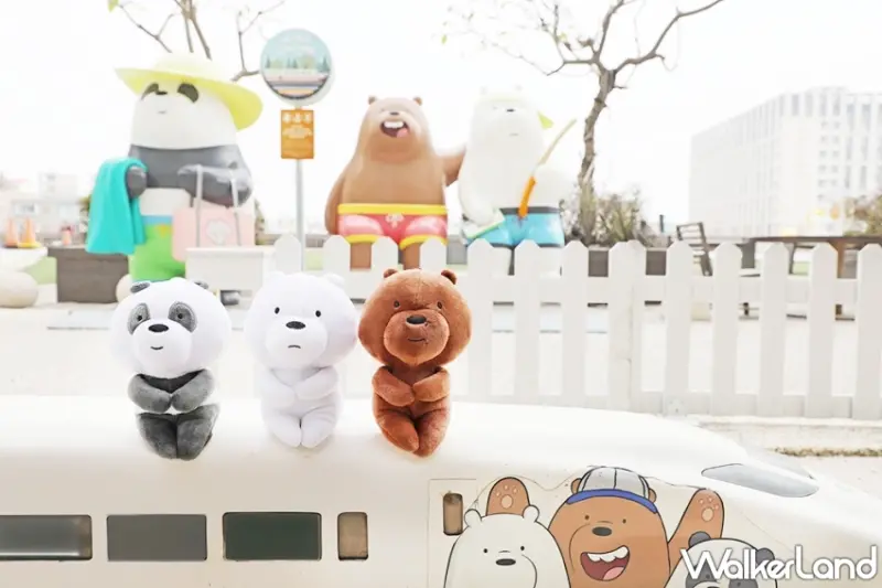 ▲熊熊遇見你台南限定！森林系卡通餐‧和逸飯店熊熊主題住房同步開放預訂 / 和逸飯店‧台南西門館提供、WalkerLand窩客島整理