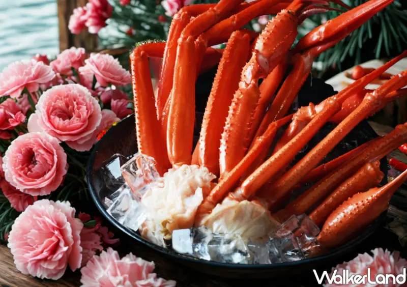 ▲田季發爺即日起至5/11，只要帶媽媽或成年女性家人就免費送蟹腳/ 田季發爺 提供、WalkerLand窩客島整理