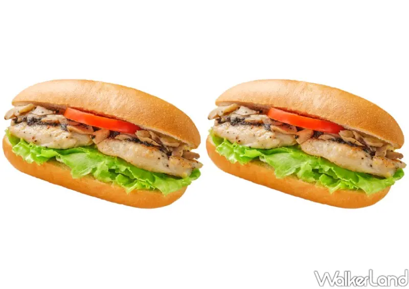 ▲Q Burger推薦必點「黑松露蕈菇菲力雞軟法」/ Q Burger 提供、WalkerLand窩客島整理