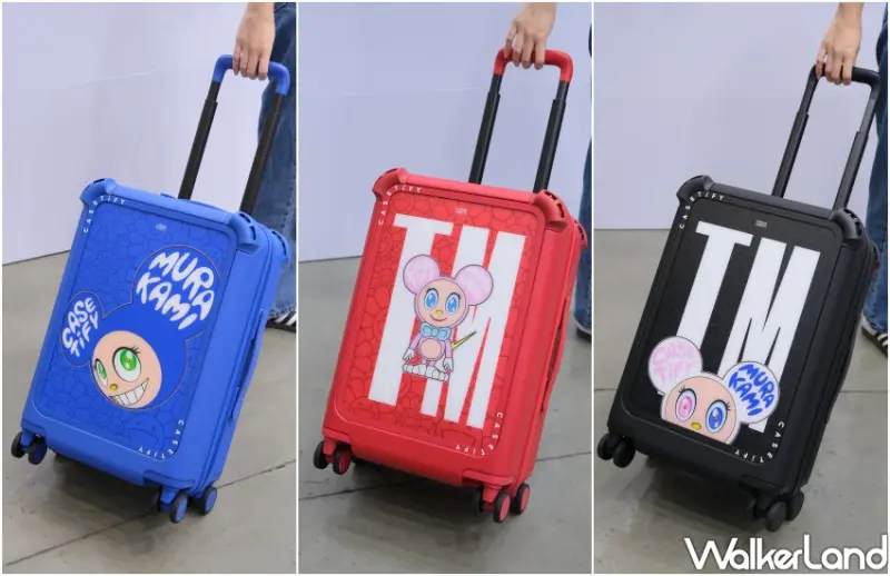 ▲村上隆CASETiFY「MR. DOB 客製化行李箱」少量現貨可預購 / WalkerLand窩客島 鄭雅之 拍攝