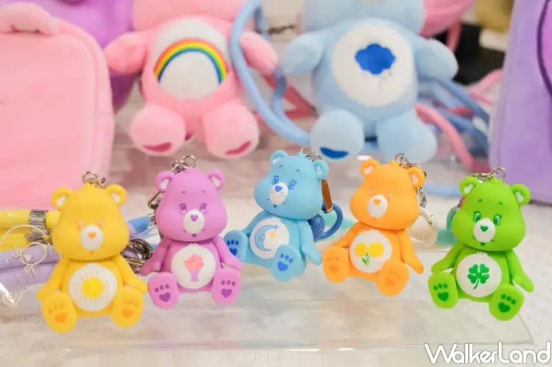 ▲7-11集點Care Bears彩虹熊推出超過35款周邊小物 / WalkerLand窩客島 張人尹 拍攝