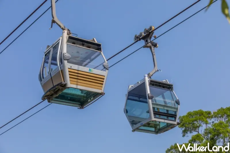 ▲香港昂坪360推出迪士尼限定纜車11台，打造迪士尼空中花車 / 昂坪360提供、WalkerLand窩客島整理