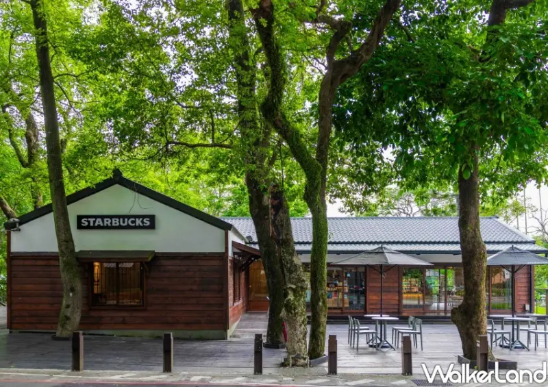 ▲桃園大溪新地標！首間日式老宅星巴克插旗大溪公園，第二杯半價、限定周邊整理/ 星巴克 提供、WalkerLand窩客島整理