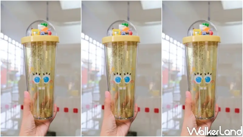 ▲萊爾富海綿寶寶造型杯，來送禮買指定組合免費送 / 萊爾富提供、WalkerLand窩客島整理