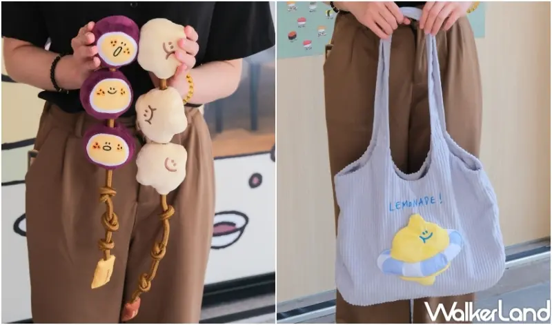 ▲爭鮮百香果壽司周邊 ，聯名韓國可愛系IP「Second Morning」 / WalkerLand窩客島 張人尹 拍攝