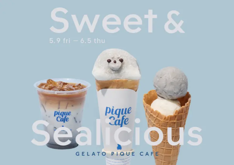 海豹可麗餅！Gelato Pique Café 日本咖啡廳推薦，東京、大阪、沖繩都有。