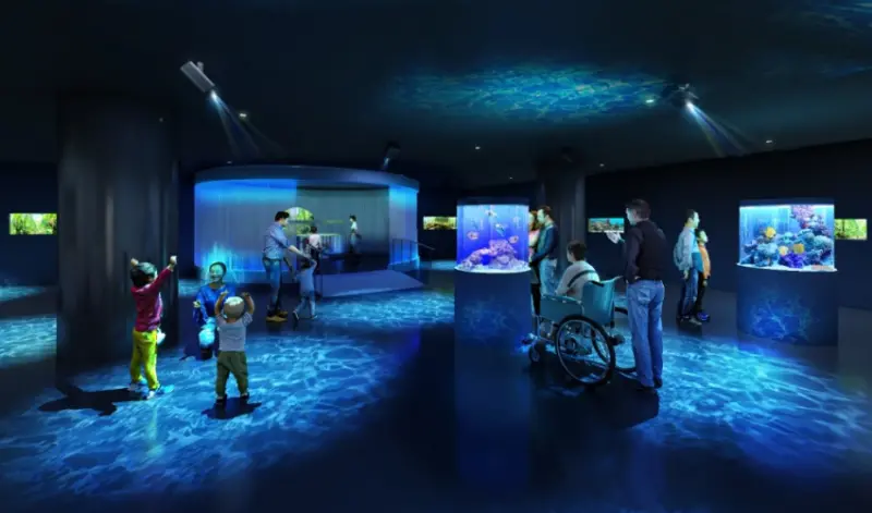 廣島市唯一水族館進駐PACELA，打造都市型水族館新體驗 輕鬆順遊新景點。