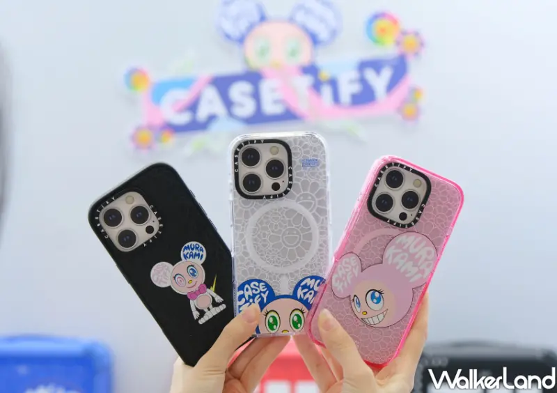 ▲村上隆CASETiFY手機殼可在現場下單 / WalkerLand窩客島 鄭雅之 拍攝