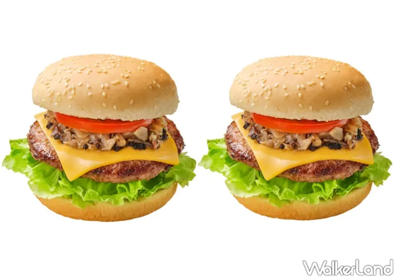 ▲Q Burger法國站新品以法式黑松露為主打 / Q Burger 提供、WalkerLand窩客島整理