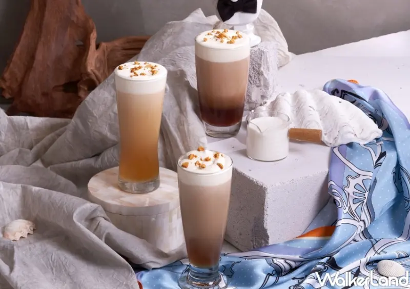 ▲丁特手搖杯特．好喝插旗台中逢甲夜市，開幕推出免費喝活動 / 特．好喝提供、WalkerLand窩客島整理