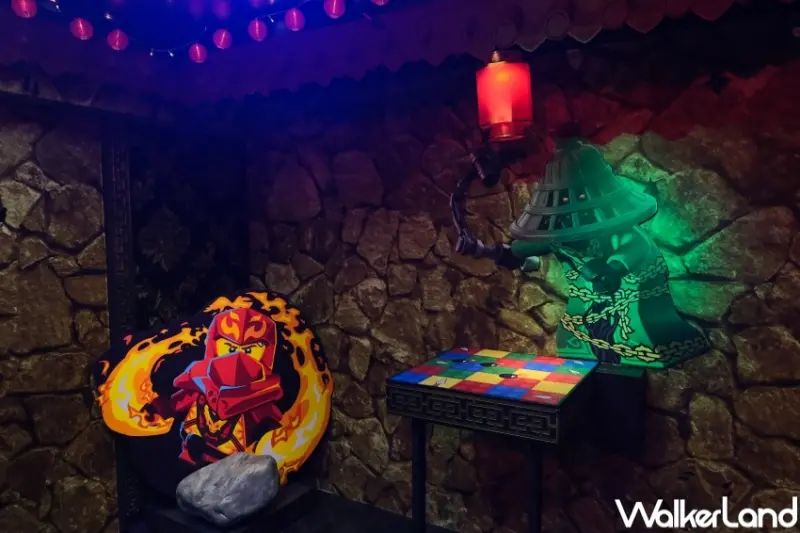 ▲樂高密室逃脫，台北三間LOST密室逃脫推出忍者主題體驗，每場次50分鐘 / WalkerLand窩客島 張人尹 拍攝