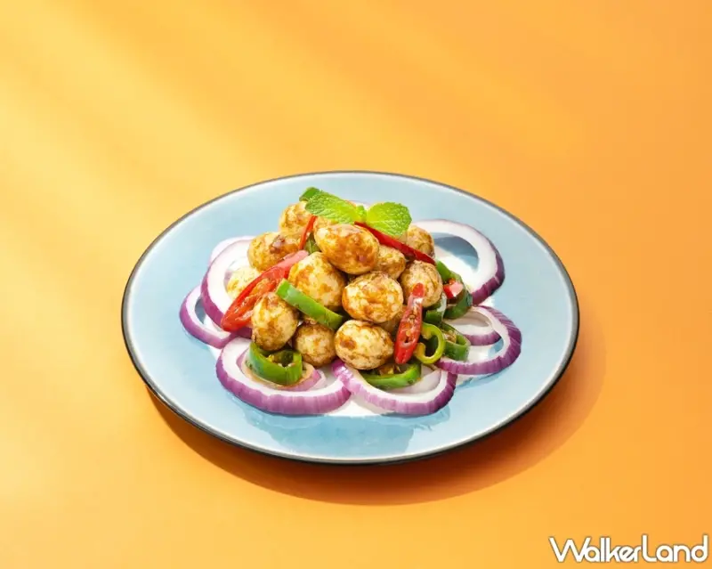 享。THAI開幕爽吃 打拋催淚蛋 火山排骨！南港必吃泰式餐廳再加1。