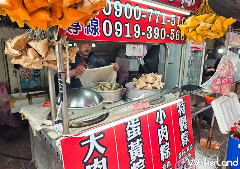 石門肉粽這邊吃！十八王公肉粽推薦 肉粽小農市集 端午節必逛，網友最推 林蜂肉粽。