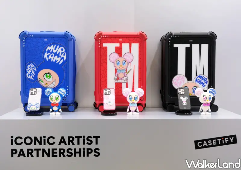 ▲村上隆CASETiFY行李箱在南港台北當代藝術博覧會限量販售 / WalkerLand窩客島 鄭雅之 拍攝