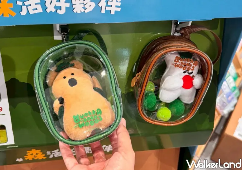 ▲「曬太陽曬娃包」透明設計，有可愛的QUOKKA與BOBO兩款 / WalkerLand窩客島 張人尹 拍攝