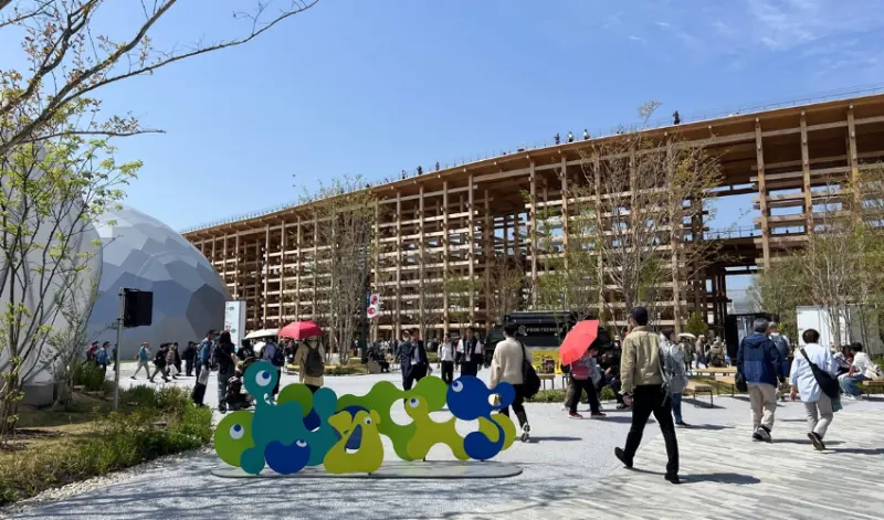 2025大阪世界博覽會開幕首月即二訪！四大人氣主題區參觀心得，再附上推薦必逛展館與拍照亮點。