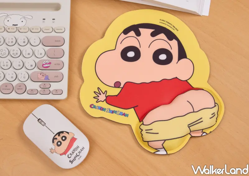 ▲「屁屁造型護腕滑鼠墊」讓工作充滿趣味 / 康是美 提供、WalkerLand窩客島整理