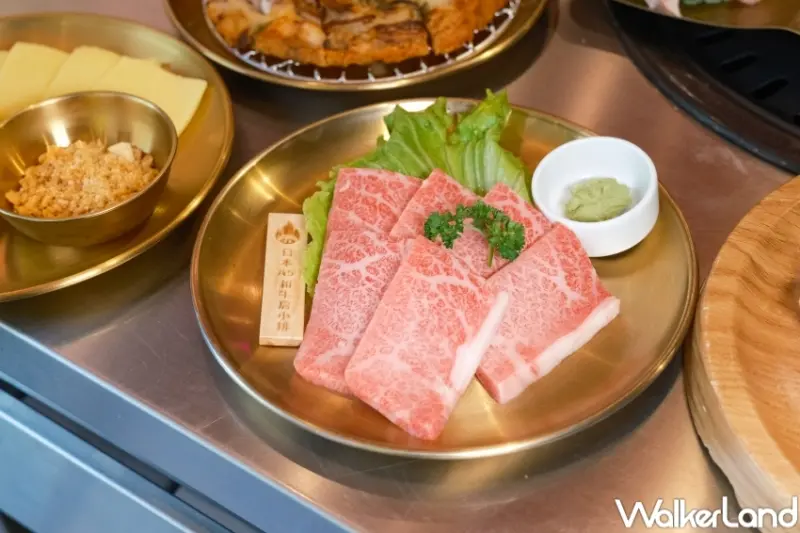 ▲王品金咕三款牛豬套餐蒜檸醬牛牛豬、霜降和牛牛豬、大發和牛牛豬 / WalkerLand窩客島 張人尹 拍攝